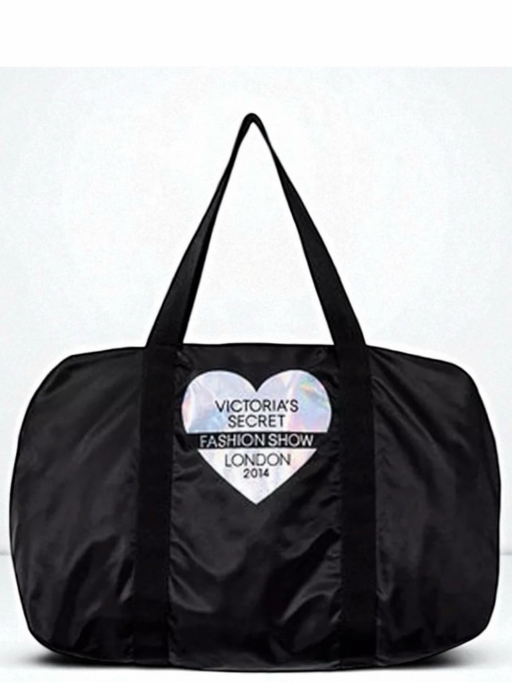 VICTORIA’S SECRET Fashion Show London 2014 Limited Edition Tote Bag /Pouch Black - Picture 3 of 15